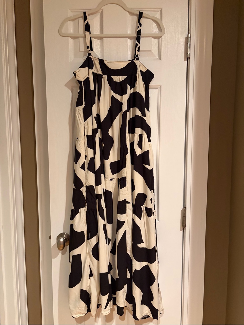 NWT Abel the Label "Diego" Tiered Maxi Dress - Picture 5 of 6